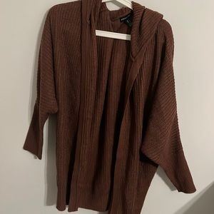 brand new maroon cardigan